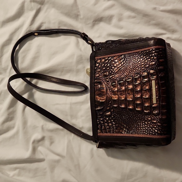 Brahmin Carrie Crossbody- Plum - Picture 2 of 15